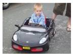 childs electric sports car for sale. bought in july only....